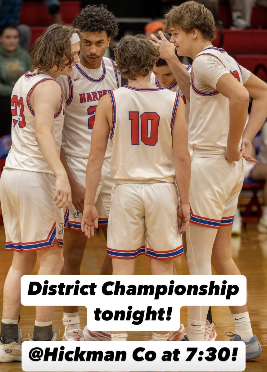 Harpeth Boys Basketball (@harpethbb) on Twitter photo Big game tonight vs Hickman Co.!
<a href="/MainStreetPreps/">Main Street Preps</a> <a href="/cvp51/">Casey Patrick</a> <a href="/PrepHoopsTN/">Prep Hoops Tennessee</a> <a href="/HarpethHighTN/">Harpeth High School</a> Big game tonight vs Hickman Co.!
<a href="/MainStreetPreps/">Main Street Preps</a> <a href="/cvp51/">Casey Patrick</a> <a href="/PrepHoopsTN/">Prep Hoops Tennessee</a> <a href="/HarpethHighTN/">Harpeth High School</a>