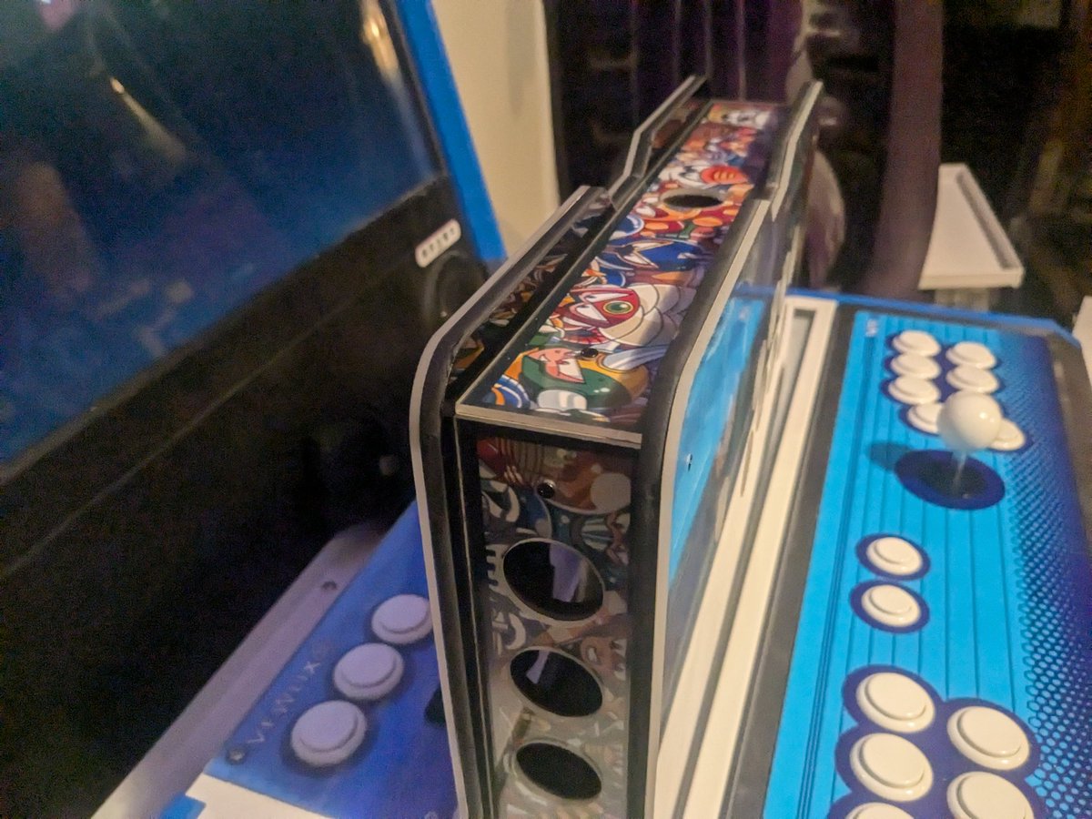 DEEP_SEA_CM's tweet image. The newest commission, this will be a full build. I will be taking pictures when it's completely done. #capcom #fightstick #capcomfighters