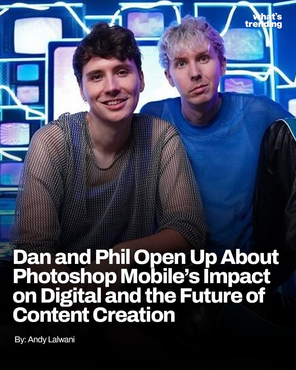 Adobe has taken a monumental step in making its iconic Photoshop software even more accessible to a new generation of digital creators. 

🔗: whatstrending.com/dan-and-phil-o…
