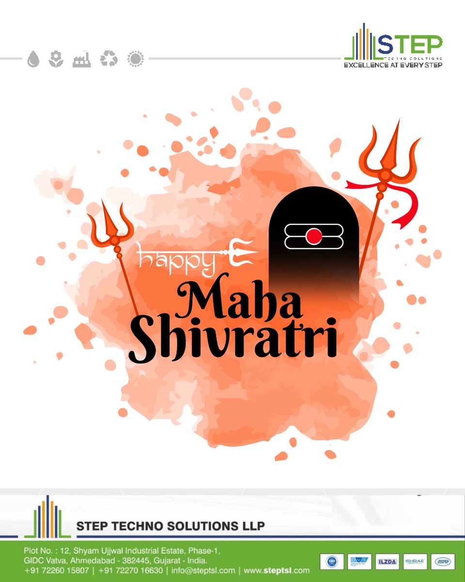 step_techno's tweet image. Maha Shivratri

#step

#Steptechnosolutionsllp