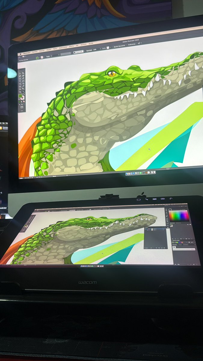 hidroc's tweet image. Trabajando 
@wacom @wacom_info_jp