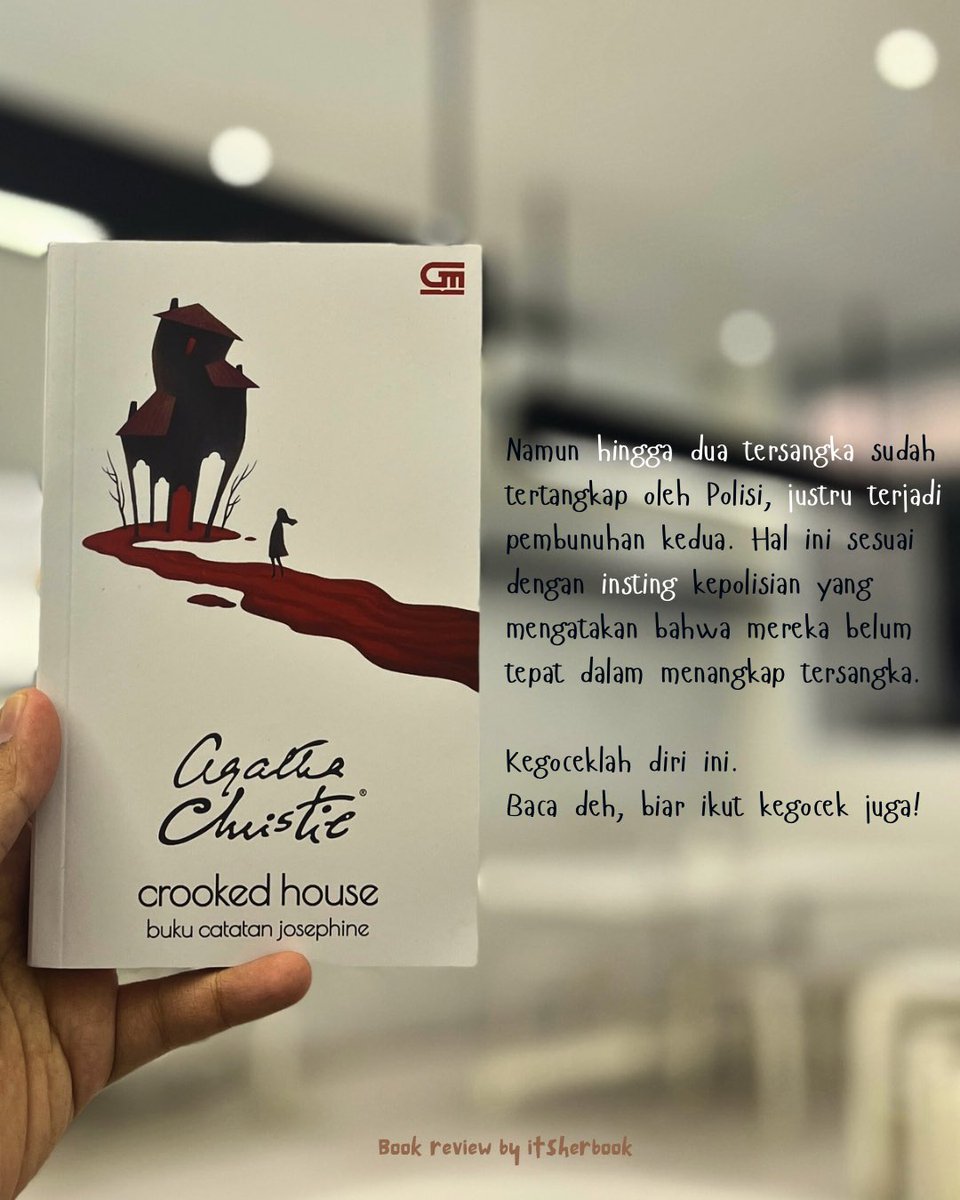 itsherbook's tweet photo. Crooked House - Agatha Christie https://t.co/bYGXLBUPsp