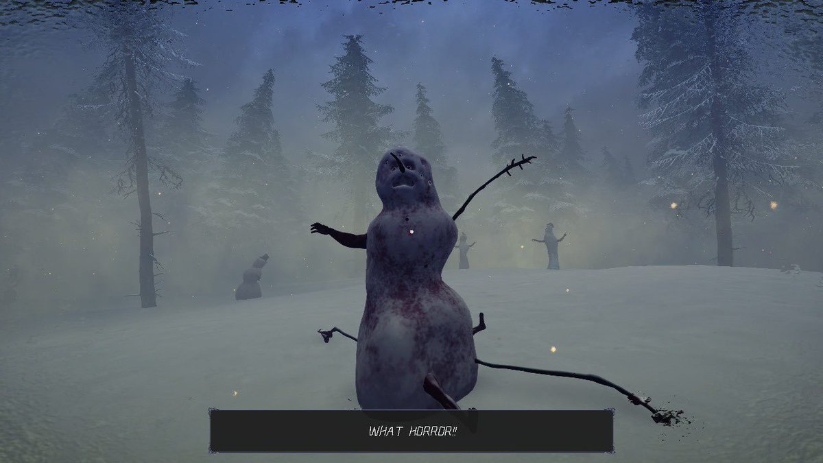 Trapped in a snowy nightmare? ❄️ Collect strange ingredients, dodge chilling dangers, and escape the frost in Snowmen! Snowmen - Official Game Trailer youtu.be/-owBlcMRK2M?si… 
Developer: <a href="/Niko_Creates/">ni;kode</a> 
#indiegame #gaming #Videogame #steam