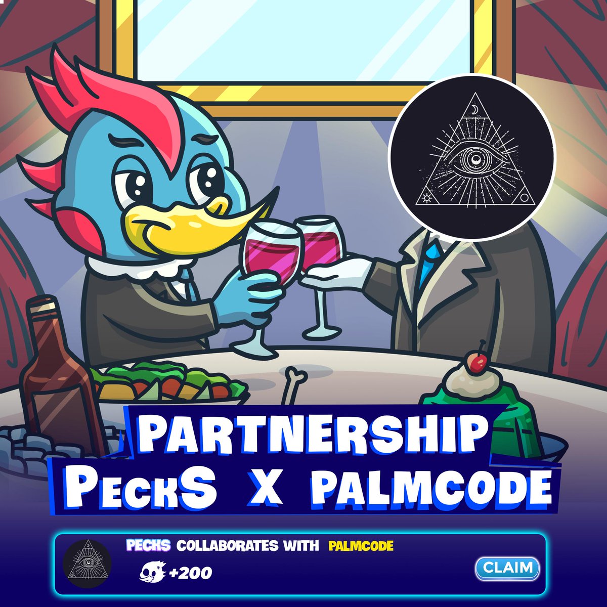 🎊 PeckS x PalmCode – Unlock Rewards &amp; Web3 Innovation! 🚀🐦💰

PeckS is teaming up with PalmCode, bringing next-level blockchain engagement and earning opportunities to the community!

🔹 Seamless Web3 integration &amp; crypto utilities
🔹 Engage in exclusive campaigns &amp; earn