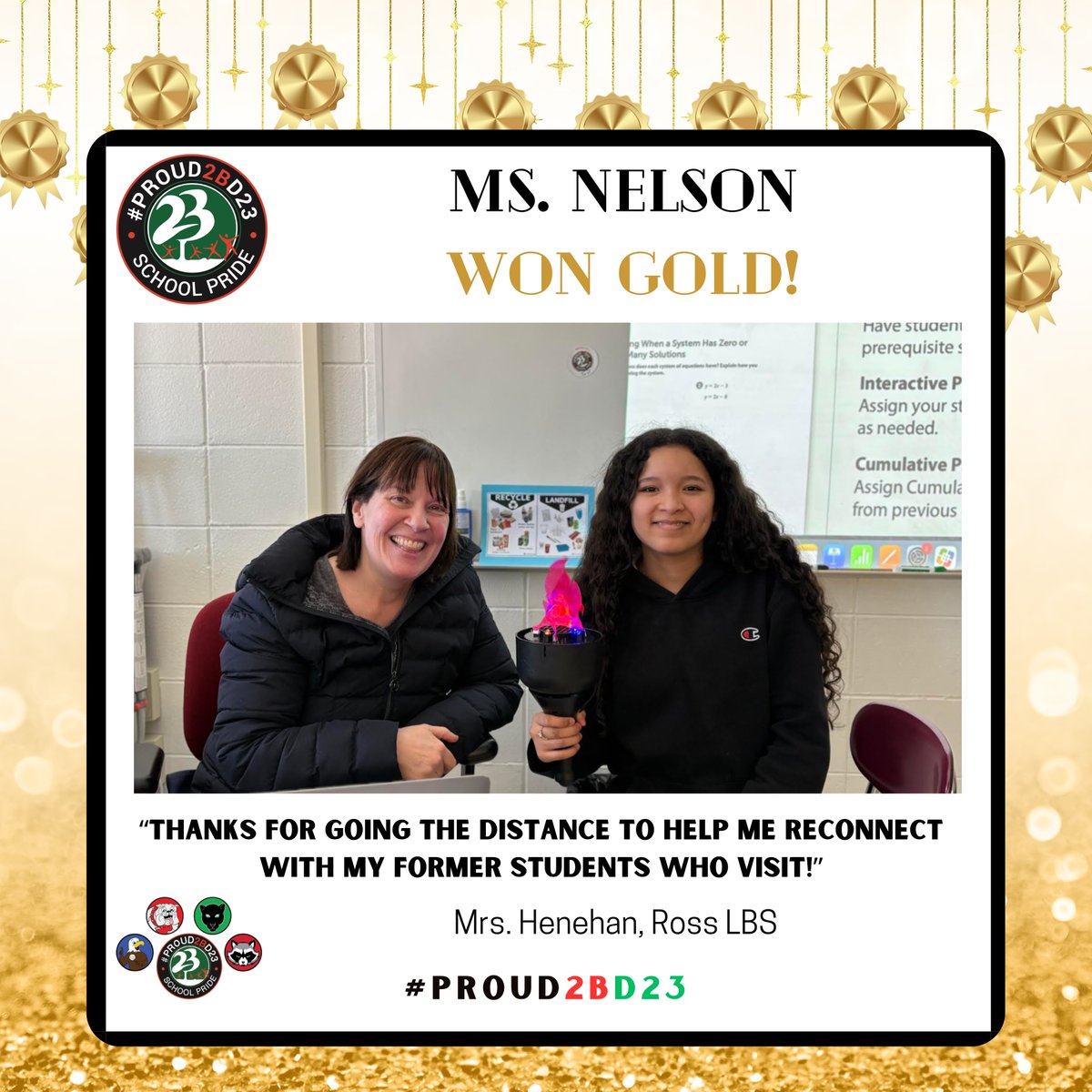 Prospect Hts. SD23 tweet media