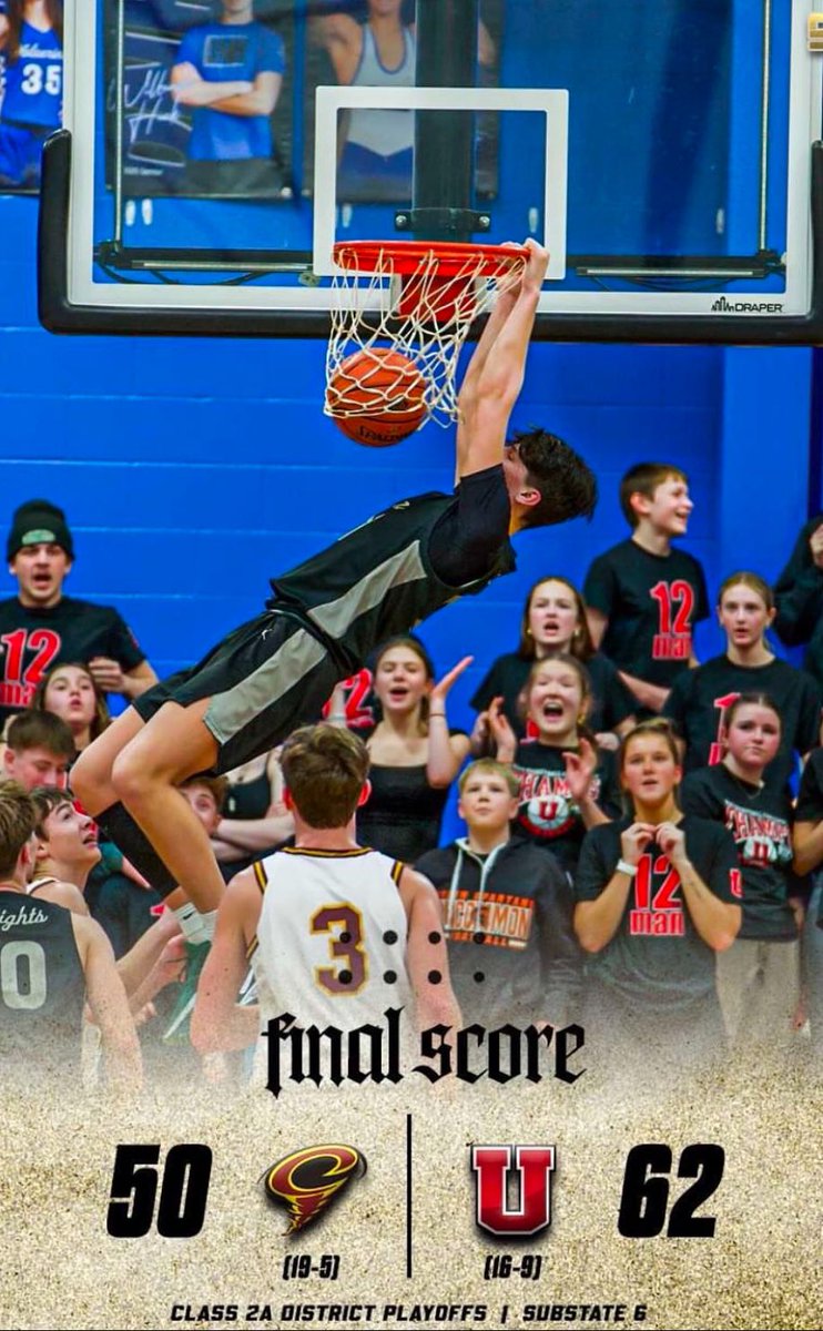 Another great win for the knights!! Lets see everyone at drake this weekend❤️❤️