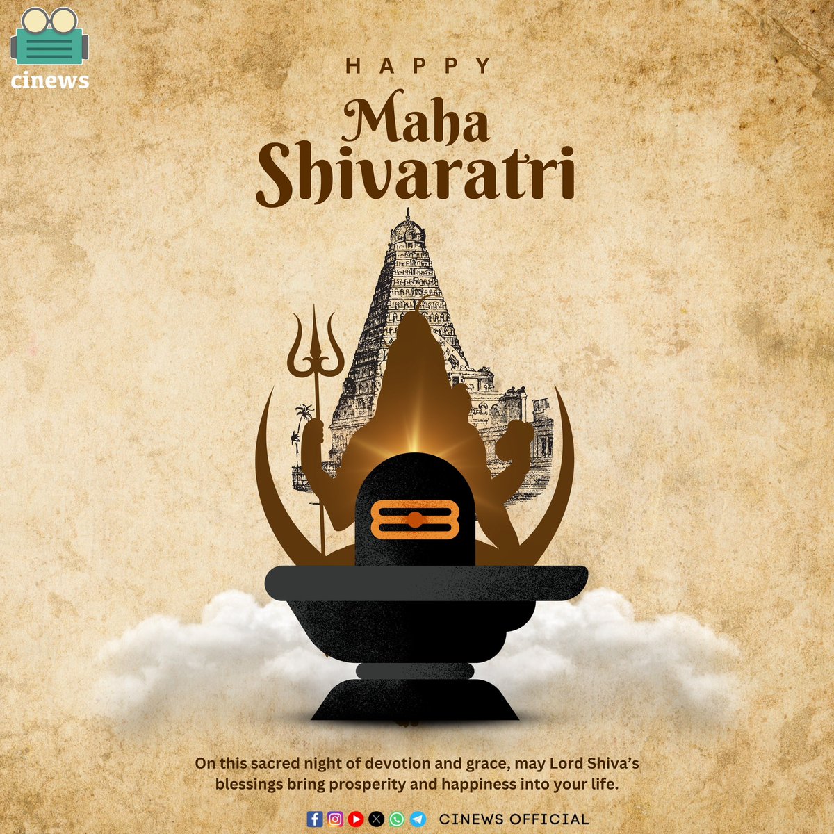 cinewsofficial's tweet photo. This Maha Shivaratri, may Lord Shiva destroy your sorrows and bless you with happiness!
.
.
#mahashivaratri #shiva #shivaratri #omnamahshivaya #cinema #cinemaupdates #filmyupdates #filmnews #cinews https://t.co/xHgOzvXDhv