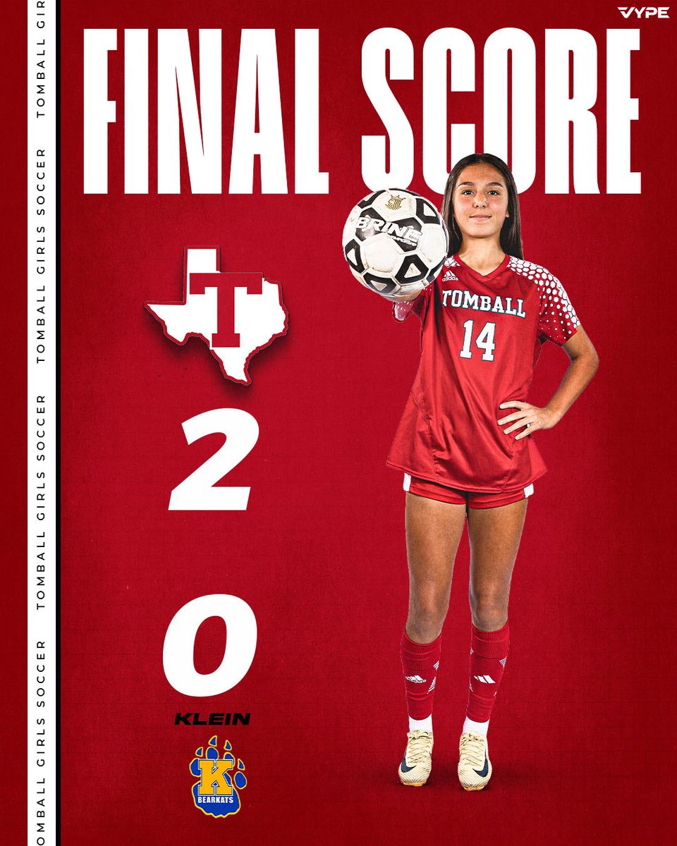 Way to go Lady Coogs!!!
⚽️<a href="/gabbymccuistion/">Gabby (2026)</a> 
⚽️<a href="/McKenziePrado/">McKenzie Prado</a> 
🅰️ <a href="/emily_fowlkes/">Emily Fowlkes</a>  <a href="/macie_thurman09/">Macie Thurman</a> 
Defense with the shutout!!!
❤️🤍🧱 #asone <a href="/THS__athletics/">Tomball High School Athletics</a>