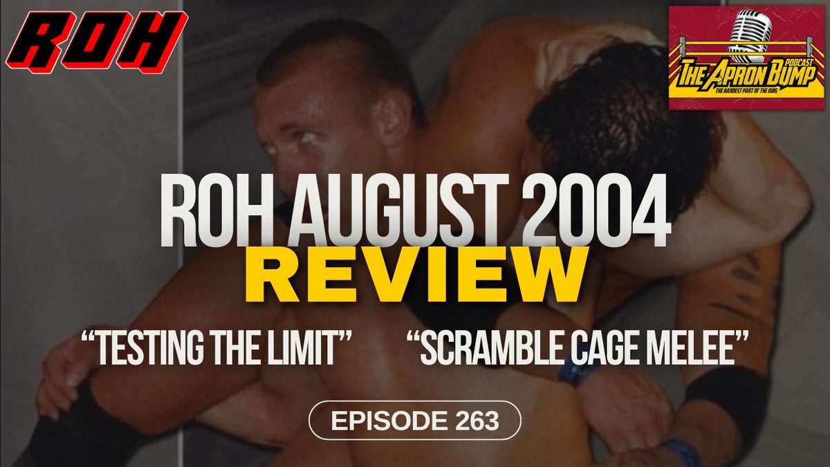 IT'S BUMP DAY!

- Scramble Cage Melee....insane rules
- A 75 minute match
- 2 Cold Scorpio
- Low Ki was a dick
- Punk vs Joe vs Homicide: Battle of Icons

Full Episode: ApronBump.com/263