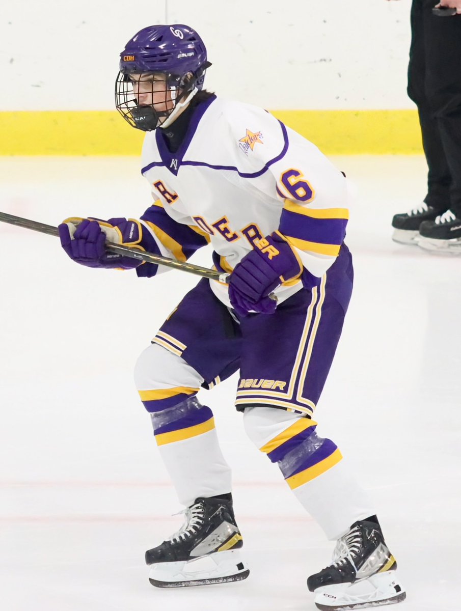 Max Bennett lights the lamp twice as Cretin-Derham Hall powers past Rosemount. 📸 <a href="/Romuald_Images/">David Romuald</a>