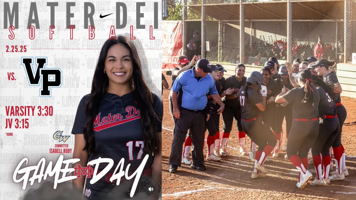 IsabellaRuby25's tweet image. Home opener win against Villa Park - 2 run HR to center!
@ExtraInningSB @ocvarsity @GW_Softball @CSchoony11