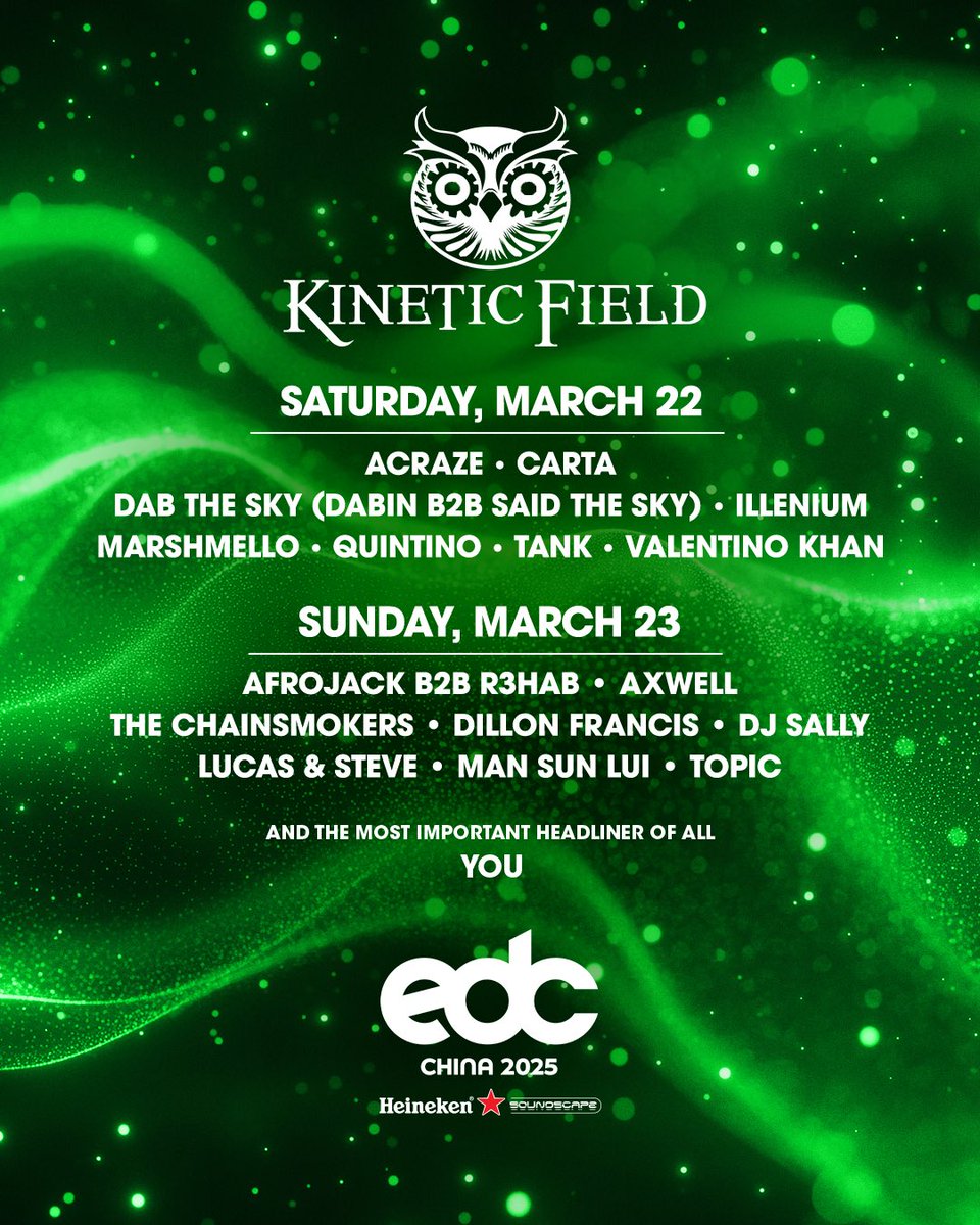EDC China tweet media