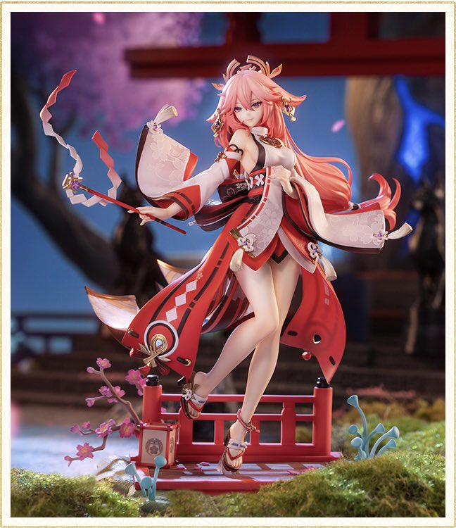 原神　八重神子　フィギュア