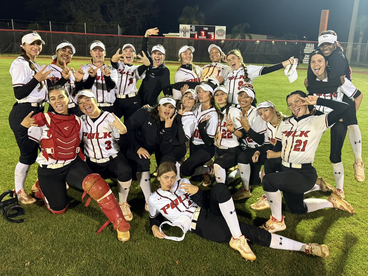 Polk State Softball tweet media
