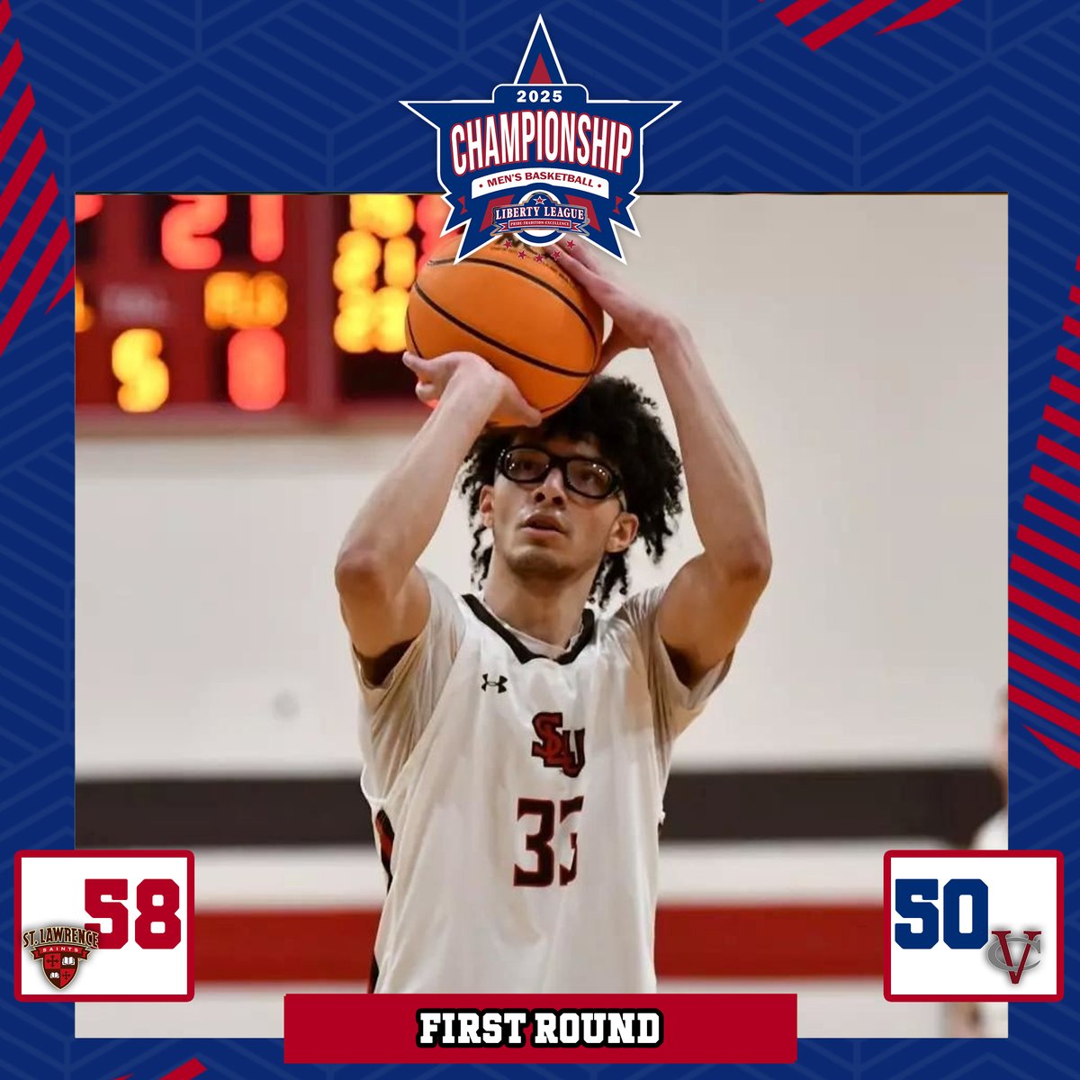 LLAthletics's tweet image. A look back at last night's Liberty League First Round Basketball games! #LLMBB #LLWBB

M🏀: @UnionAthletics 83, Hobart 80 (OT)
M🏀: @SLUsaints 58, Vassar 50

W🏀: @SkidmoreSID 46, Union 43
W🏀: @RITathletics 78, St. Lawrence 68