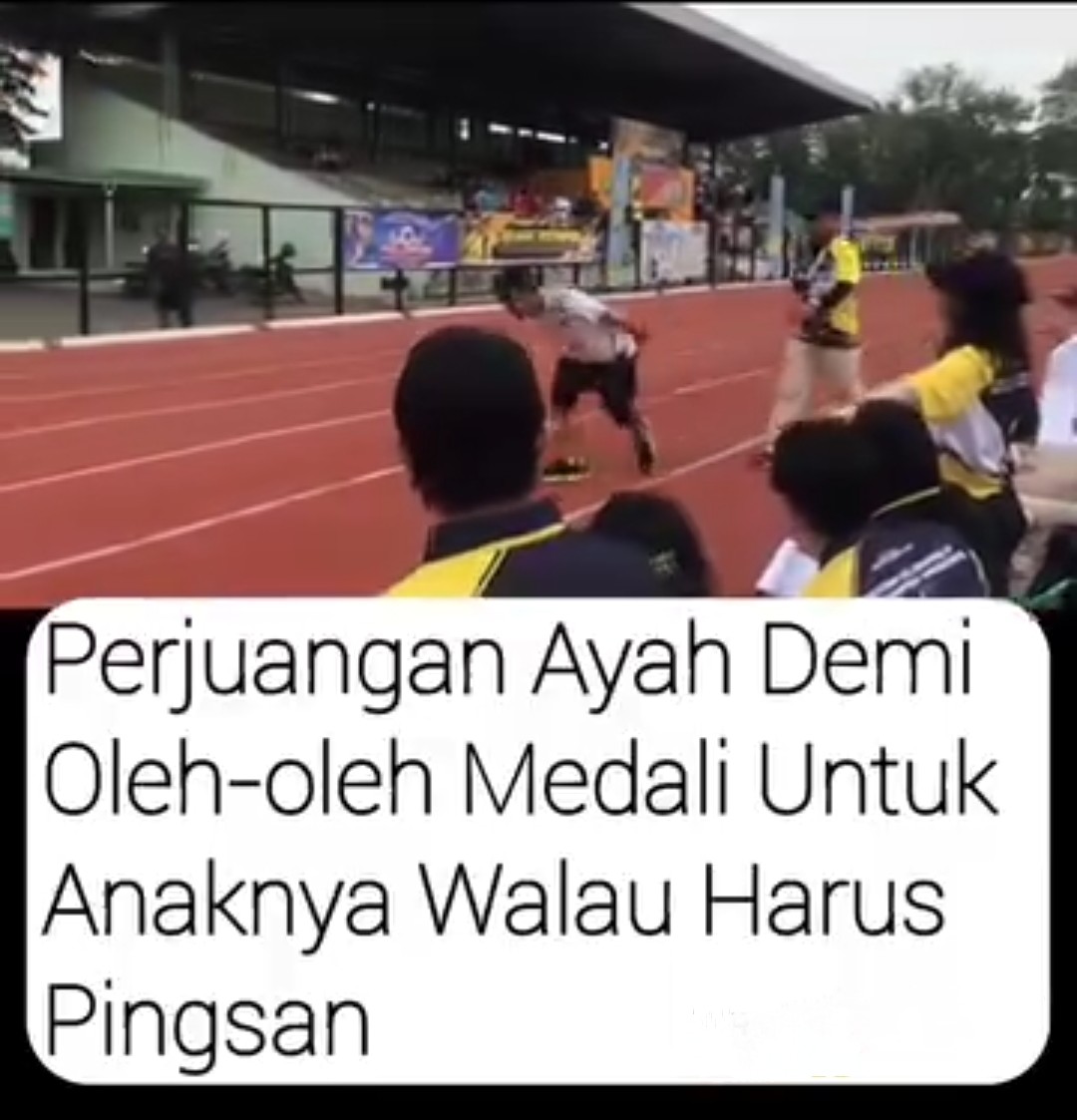 POV pejuangan ayah buat anak demi mendali untuk anak nya

a thread