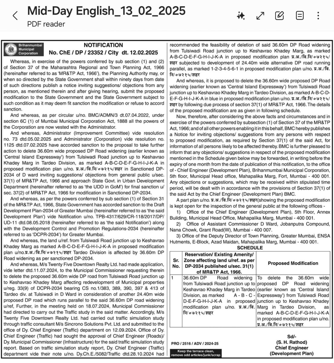 ⁦<a href="/mybmc/">माझी Mumbai, आपली BMC</a>⁩ ⁦<a href="/MTPHereToHelp/">Mumbai Traffic Police</a>⁩ ⁦<a href="/MPLodha/">Mangal Prabhat Lodha</a>⁩ ⁦<a href="/RoadsOfMumbai/">Roads of Mumbai</a>⁩ ⁦<a href="/mumbaimatterz/">मुंबई Matters™👁️‍🗨️</a>⁩ ⁦<a href="/RoadsOfMumbai/">Roads of Mumbai</a>⁩ 
⁦<a href="/anandmahindra/">anand mahindra</a>⁩
During events at Race course, traffic jam is huge 

With new club &amp; few large projects along road, not widening road ?

Think 🙏🏽