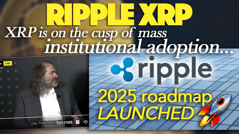 So does "right on the cusp of mass adoption" mean by the end of 2025 for true $XRP price discovery? 🤔
#XRPcommunity #Ripple #XRP
▶️ youtu.be/7TEf3c7rAQY