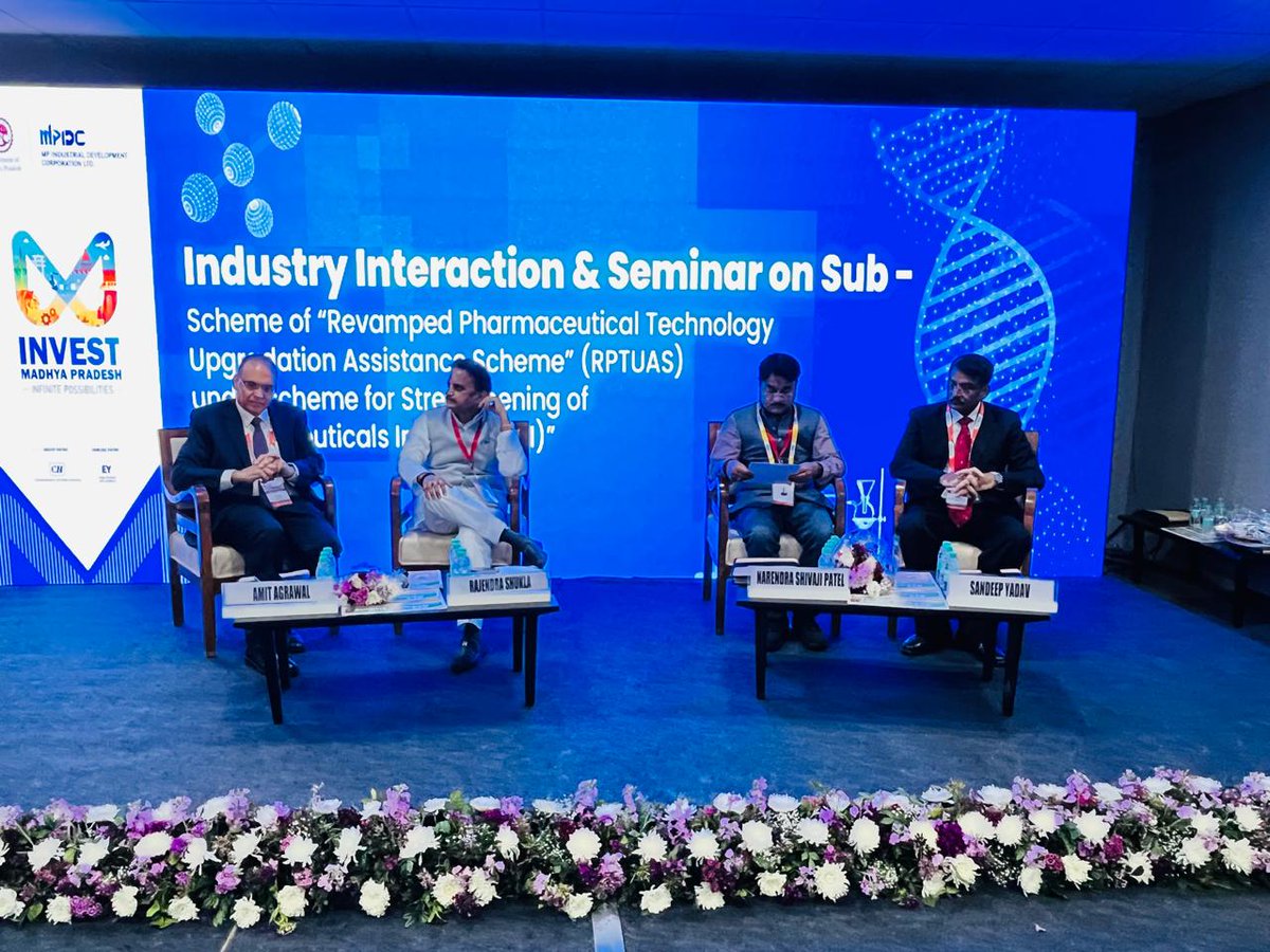 U.S.-India Business Council (@usibc) on Twitter photo USIBC Director - Lifesciences, Dr. <a href="/barsebrajesh/">Dr. Brajesh Barse</a>, attended the Global Investor Summit in Bhopal, organised by the Government of Madhya Pradesh. As part of a key session on Pharmaceuticals and Medical Devices, he engaged in discussions on industry advancements and the Revamped USIBC Director - Lifesciences, Dr. <a href="/barsebrajesh/">Dr. Brajesh Barse</a>, attended the Global Investor Summit in Bhopal, organised by the Government of Madhya Pradesh. As part of a key session on Pharmaceuticals and Medical Devices, he engaged in discussions on industry advancements and the Revamped