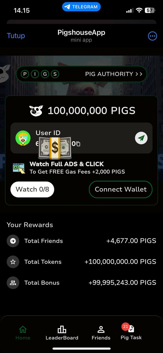 annisaptriii's tweet photo. 5$ for 100,000,000 $PIGS.
Don't buy using 1 $TON, do P2P so you can get a lower price. If you buy more, please feel free to contact me, I will give you a cheaper price!

#REALPIGSHOUSE #PIGS #TON #BTC #BULLISHONPIGS https://t.co/IQjd0HHdYK