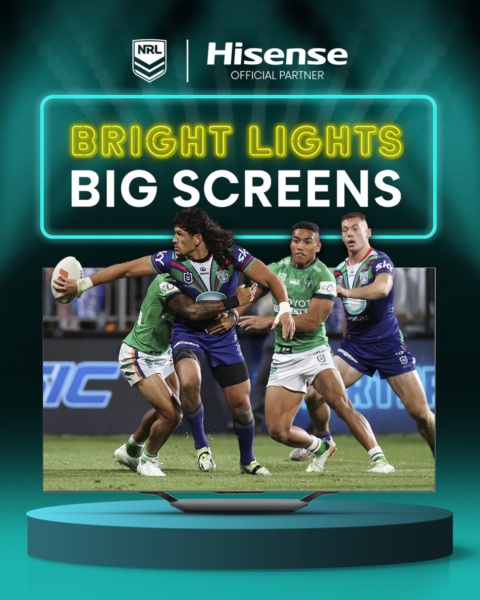 We’re bringing the action from Vegas to your living room as the <a href="/NRL/">NRL</a> season kicks off. Hear the roars, get close to every big-hitting play, and host game day in true Vegas style with Hisense.

Still need to perfect your at-home setup? Head to our previous post for your chance to