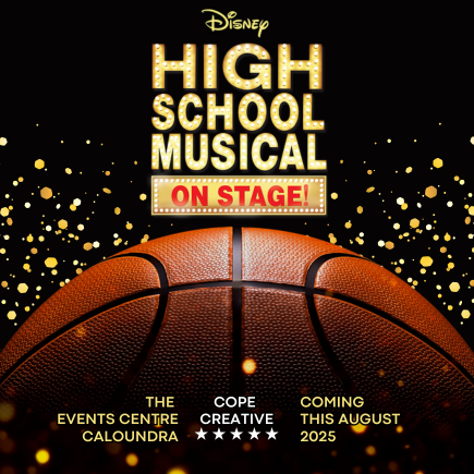 Disney's High School Musical is coming to Caloundra 🎶 ON SALE NOW

🏀 Fri 22 Aug, 7pm, Sat 23 Aug, 2pm &amp; 7pm
🎟️ Get your tickets now, loom.ly/AzUJe_o