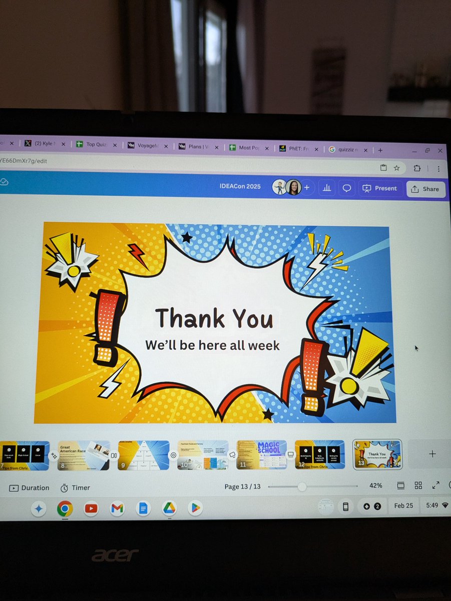 Dr. Traci Johnson (@tsuejohnson) on Twitter photo Well, <a href="/c_johnson007/">Chris Johnson</a> has talked me into doing a lunch and learn together tomorrow. Our reflection from #ideacon
It should be entertaining if nothing else... Well, <a href="/c_johnson007/">Chris Johnson</a> has talked me into doing a lunch and learn together tomorrow. Our reflection from #ideacon
It should be entertaining if nothing else...