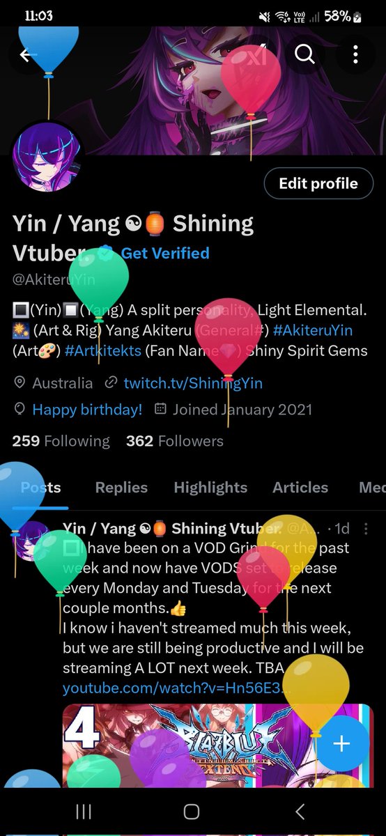Yin / Yang ☯🏮 Shining Vtuber. tweet media