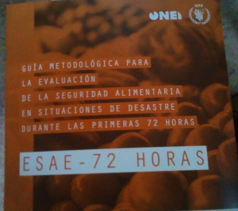 AvilaOnei's tweet photo. Directivos d @AvilaOnei presente en Taller Evaluación d la Seguridad Alimentaria en Situaciones d Desastres en las 1ras 72 horas, impartido x @WFP_Cuba y @CubaCivil, q incluye capacitación p el levantamiento y procesamiento d la información oficial d @CubaONEI 📊. #LatirAvileño https://t.co/Xprt7A28sB