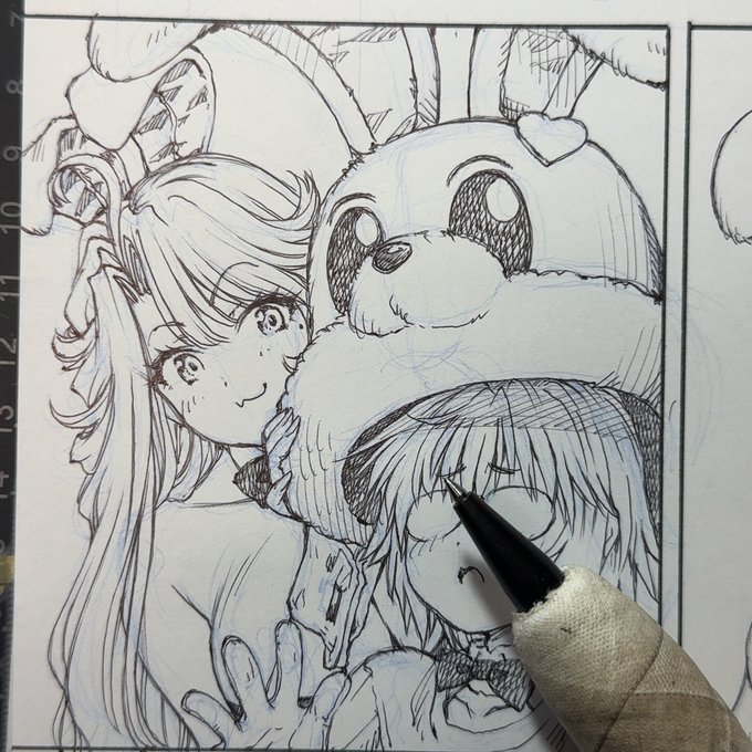 ばにてる開店準備チェキ 