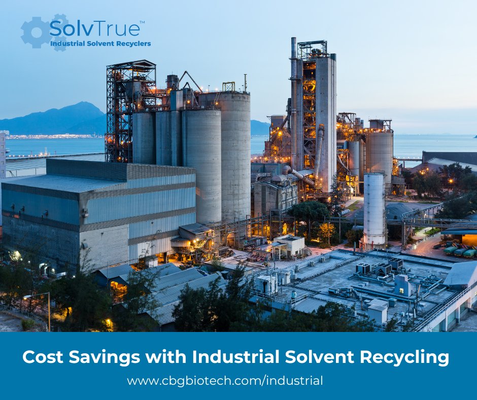CBG_Biotech's tweet image. By recycling, recovering and reusing solvents, companies can decrease the need for frequent solvent purchases and reduce disposal costs. Contact us to learn how this practice can positively impact your operating budget. 
 
💸#CostEfficiency #SolventRecycling #IndustrialProcesses