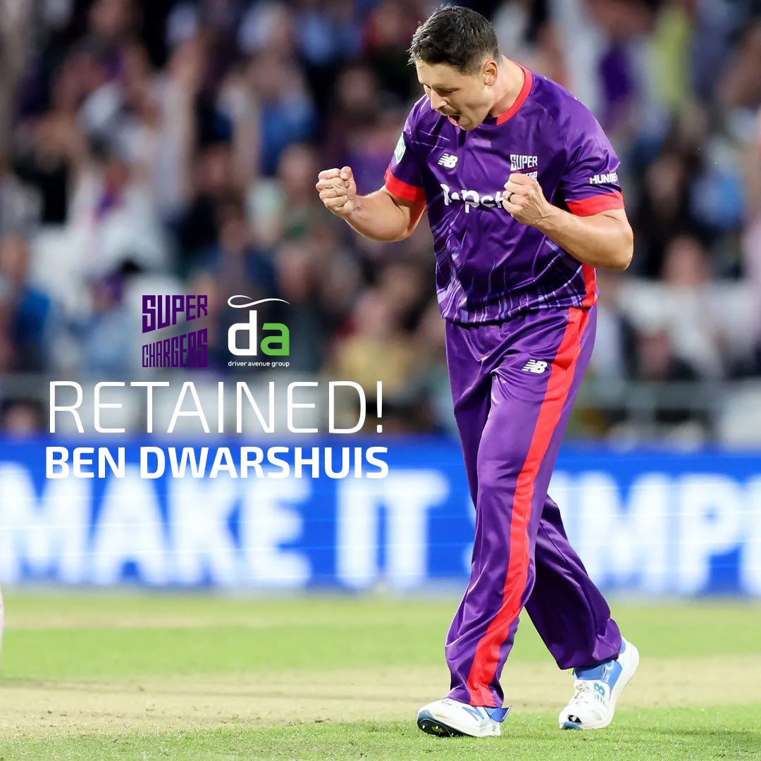 Retained 🤝 

Congratulations to Ben on being retained by the Northern Superchargers for the 2025 edition of The 100!

#DriverAveGroup