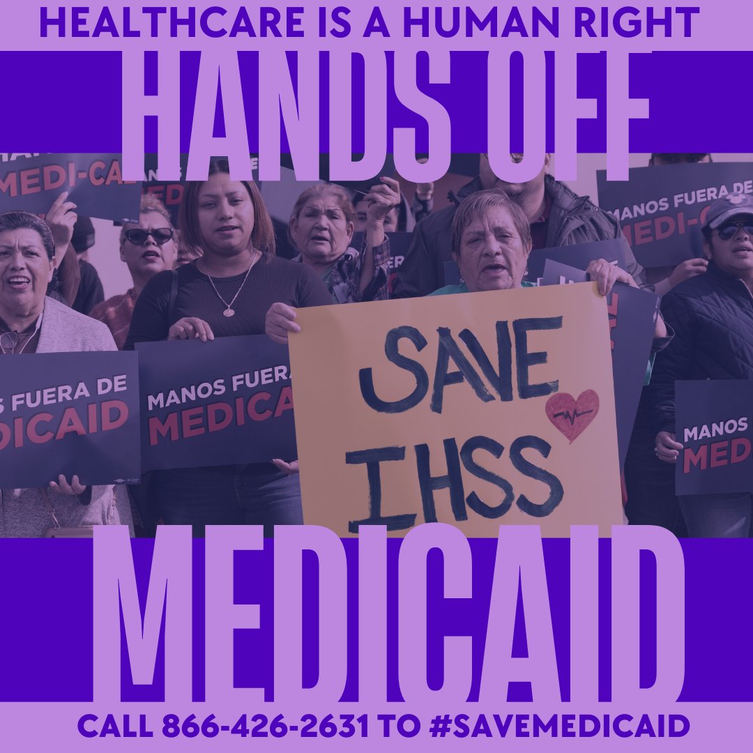 Trump and Musk are chaos agents who are cutting services to the most vulnerable. Unless we stand up and make ourselves heard, people will suffer. Call your Representatives and tell them to stand up and #SaveMedicaid