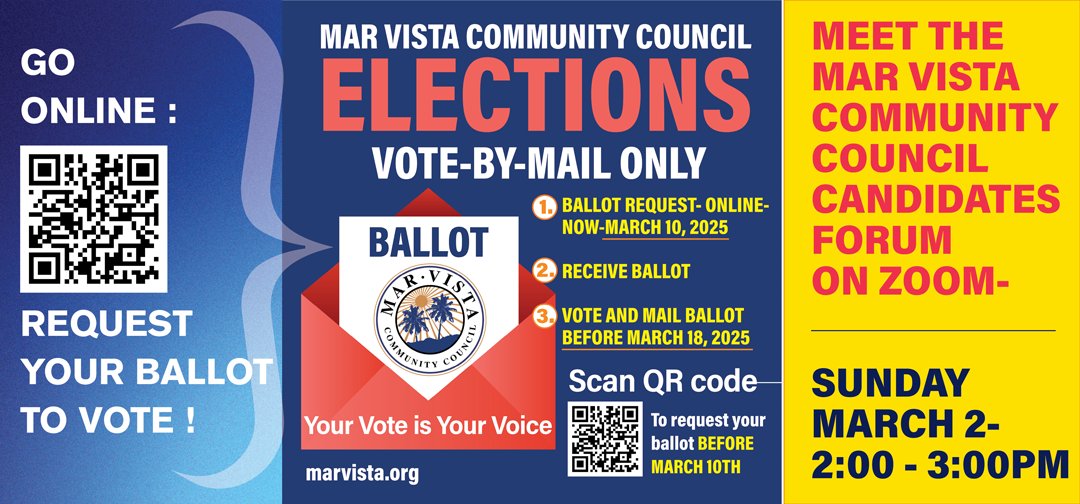 Join Us and Meet the Mar Vista Community Candidates on Zoom this Sunday, March 2nd - mailchi.mp/marvista/rezon…