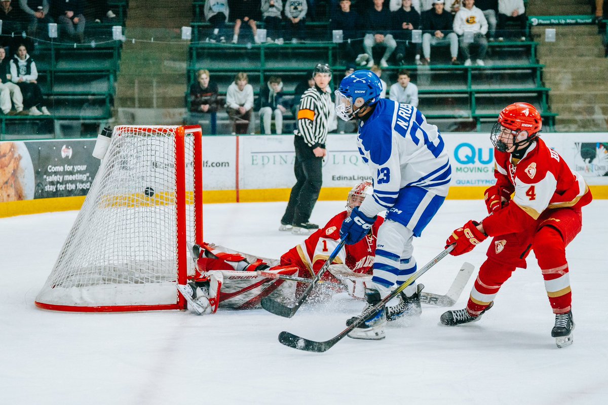 MNHockeyTV (@mnhockeytv) on Twitter photo END 2
Boys 3AA Semifinal
St. Thomas Academy 6, Two Rivers 1
The Cadets add 3 more in the 2nd period and take a 5-goal lead into the final frame.
📸: <a href="/734_visuals/">Brianna Burnham</a> END 2
Boys 3AA Semifinal
St. Thomas Academy 6, Two Rivers 1
The Cadets add 3 more in the 2nd period and take a 5-goal lead into the final frame.
📸: <a href="/734_visuals/">Brianna Burnham</a>
