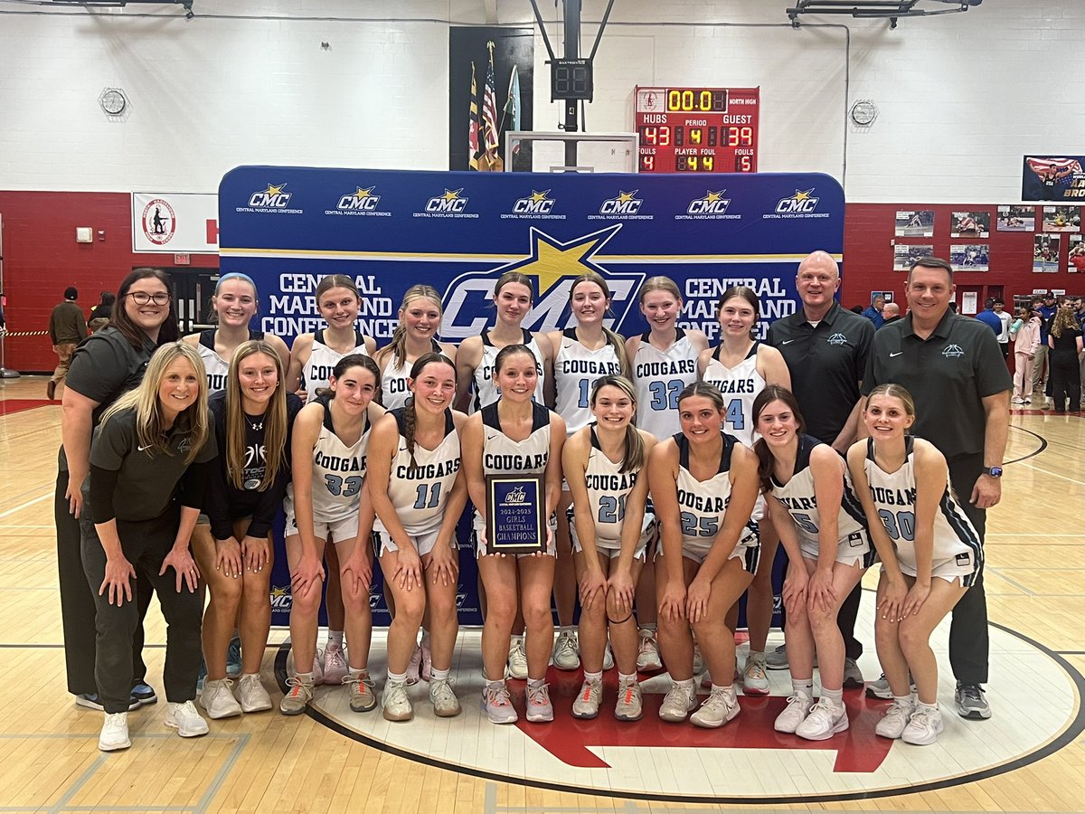 Way to go Cougars! 2024-2025 Small School CMC Girls Champion!
