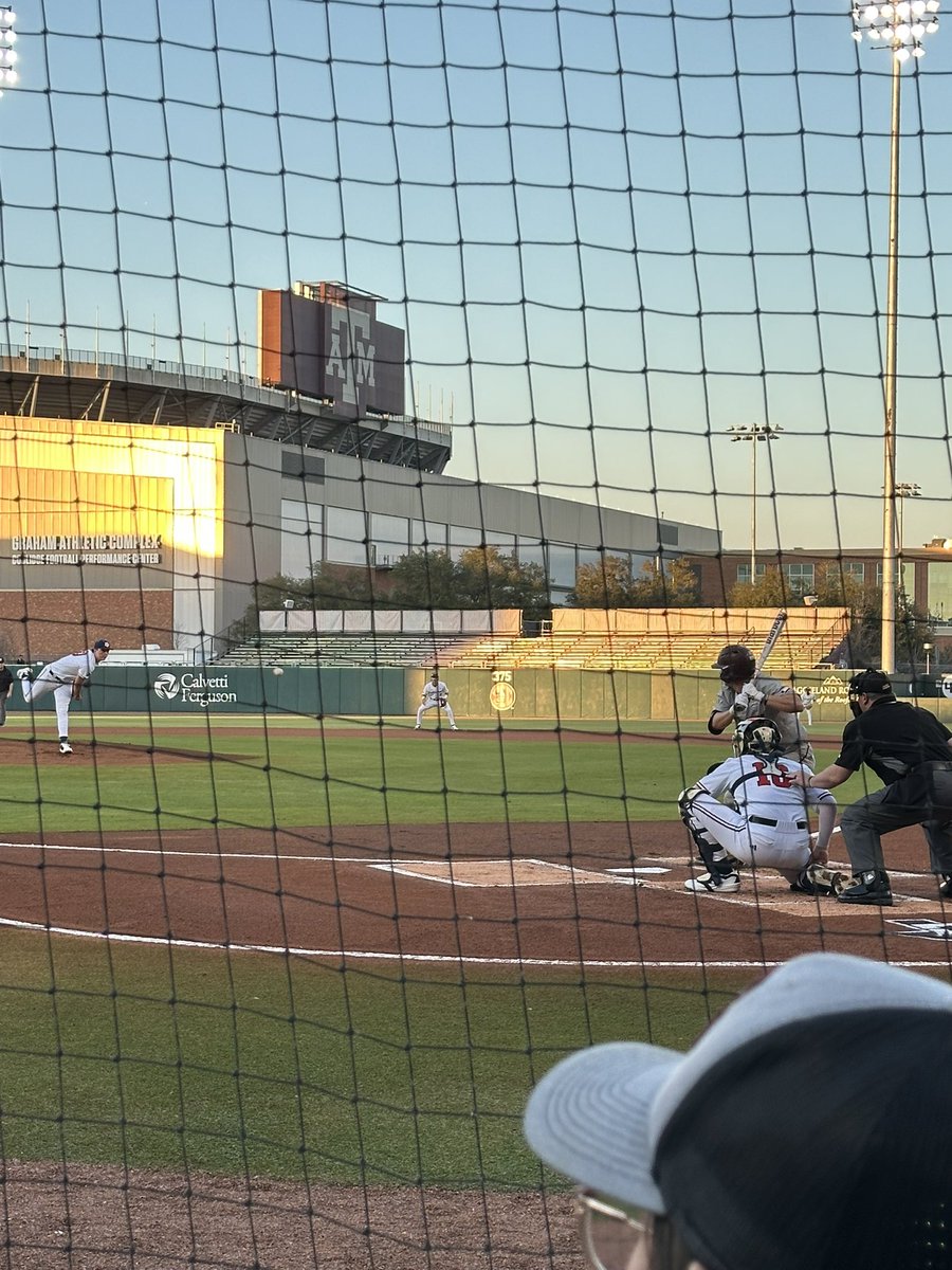 aggieprez's tweet photo. @aggiebaseball hosts texas state tonight in Olsen Field at Blue Bell Park! #BTHOtxstate #Whoop https://t.co/n9dHqMvCBS