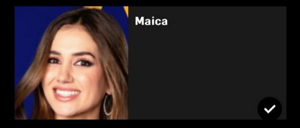 me hubiera gustado votar a romina como ganadora, pero para no tirar el voto.

MAICA GANADORA #GHLímite8