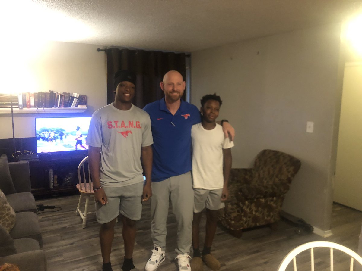 Thanks <a href="/coachrsmith12/">Coach Ryan Smith</a> for coming out to my house I really appreciated..