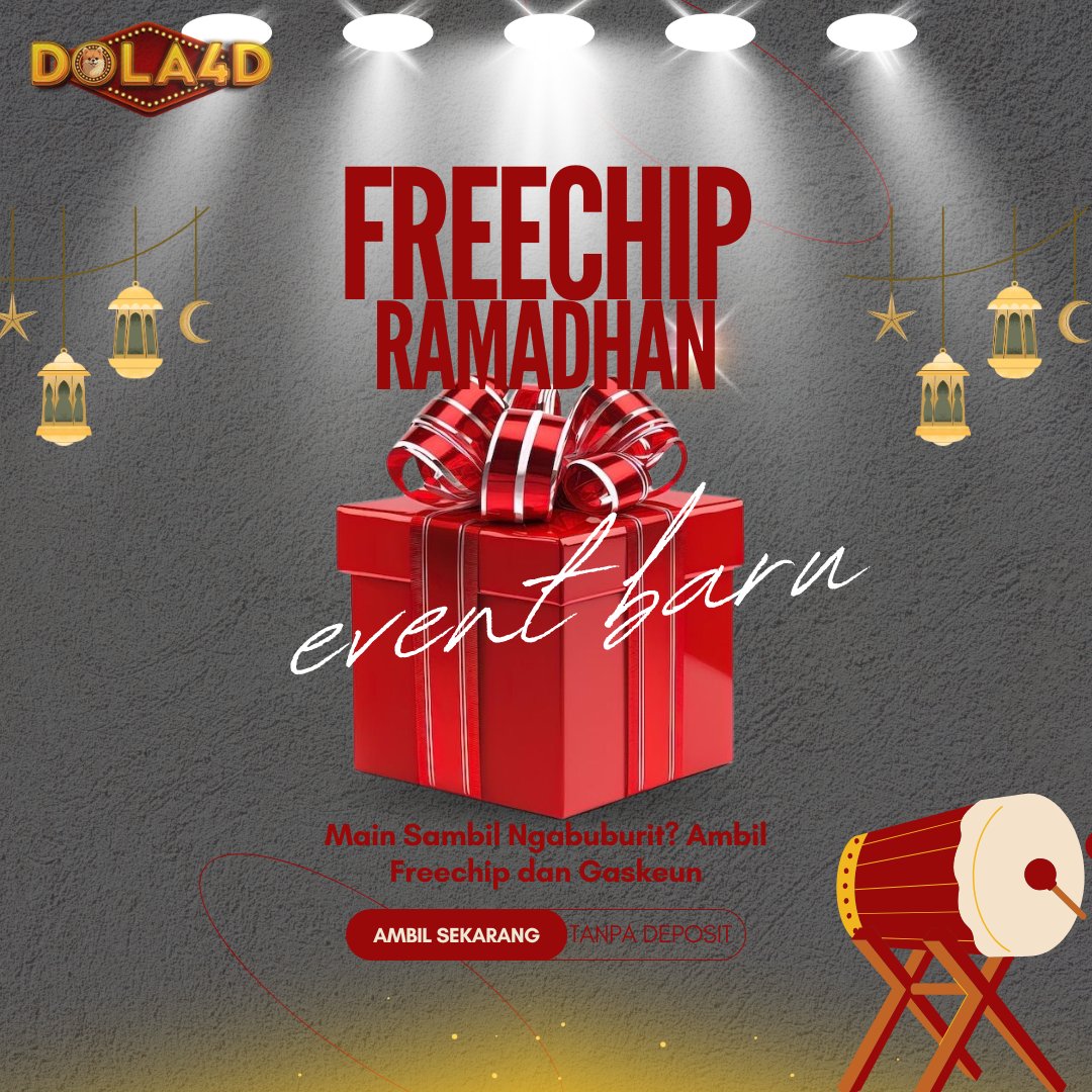 Dola4D's tweet photo. FREE CHIP MENJELANG RAMADHANNN!!
#VIRAL #fypシviral #fypviraltwitter https://t.co/iOVxd2ajgw