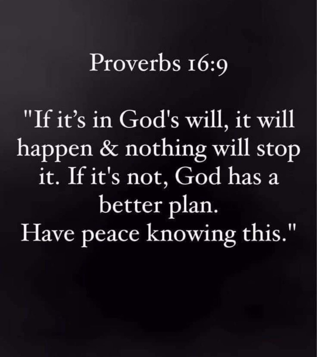 SHEPHERDOFHOPE's tweet photo. Trust that if it’s in God’s will, nothing can stand in the way. If it’s not, His plan is greater. Find peace in His purpose. #Faith #GodsPlan #Proverbs16 https://t.co/jfEoPOdxL1