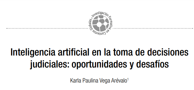 algoritmos_der's tweet image. Inteligencia artificial en la toma de decisiones judiciales: oportunidades y desafíos
🔗repository.ucatolica.edu.co/server/api/cor…