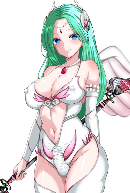 pixivとファンティアを更新しました💕
仲間になった女戦士は立派なふたなりちゃんでした🥰 