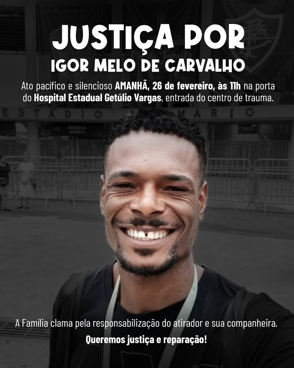Exigimos justiça pelo meu primo!

Ato amanhã às 11h na porta do Hospital Getúlio Vargas!