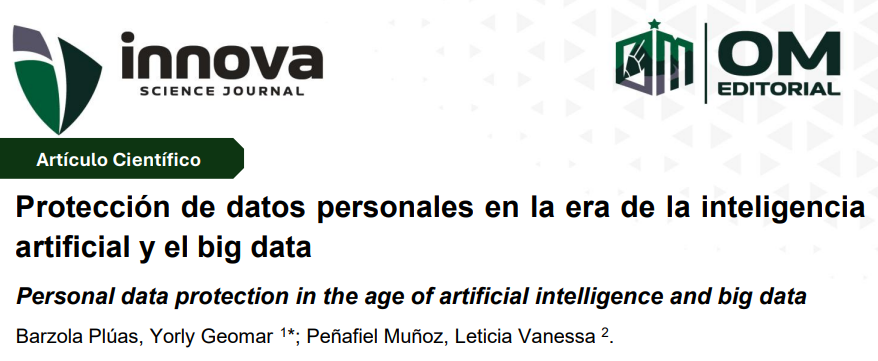 algoritmos_der's tweet image. Protección de datos personales en la era de la inteligencia artificial y el big data
🔗scholar.google.com.ar/scholar_url?ur…
