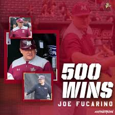 D2 Baseball (@diviibaseball) on Twitter photo Over the weekend <a href="/MolloyBaseball/">Molloy Baseball</a> HC Joe Fucarino won his 500th game. Congrats Coach!
#D2Baseball Over the weekend <a href="/MolloyBaseball/">Molloy Baseball</a> HC Joe Fucarino won his 500th game. Congrats Coach!
#D2Baseball