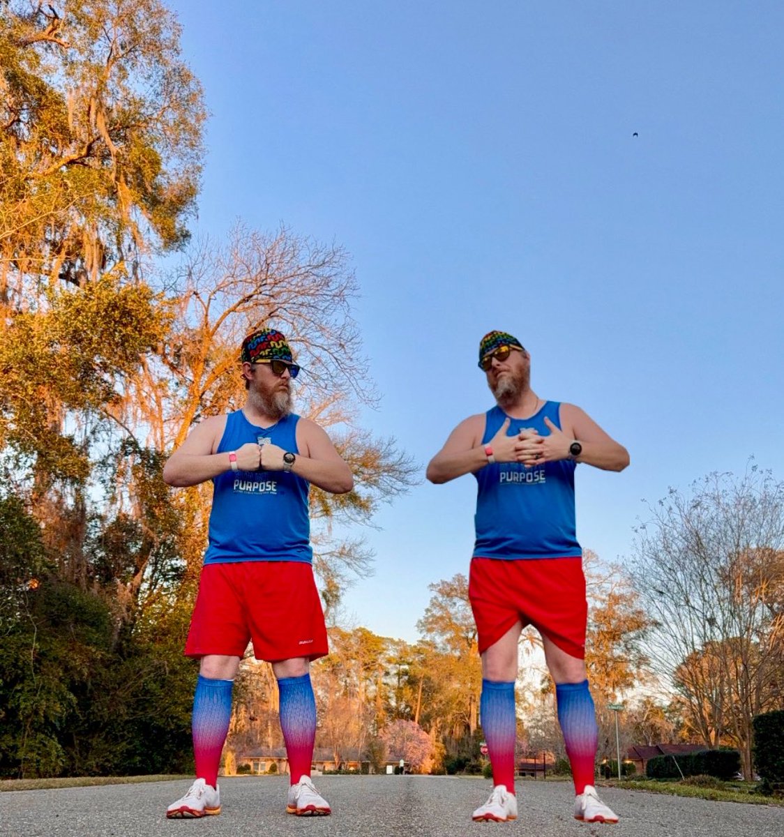 wortholomew's tweet photo. Less 🤜🤛. More 🤝.
4.1 miles. 💜
#IStandWithYou #teamnuun #HSHive #PROCompressionAmbassador #PowerYourPassion #SquirrelsNutButter #TeamROADiD #TeamULTRA #LeagueOfGarmin #shokzstar #shokzsquad #runruk #RunChat #WeRunSocial https://t.co/b5dzSlYRMA