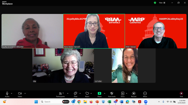 Thank you <a href="/AsmJasmeetBains/">Dr. Jasmeet Bains</a> for meeting with <a href="/AARPCA/">AARP California</a> to discuss our 2025 legislative priorities that focus on advancing housing, transportation, energy affordability, caregiving and long-term care, and home insurance affordability and access. #AARPCALobbyDay25