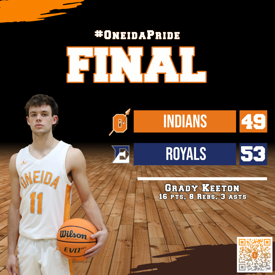 Final from Maryville. #OneidaPride