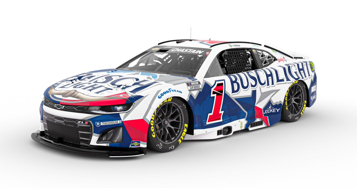 DustinAlbino's tweet photo. Ross Chastain will have a Texas themed No. 1 Busch Light scheme at COTA. https://t.co/mf65kb9NMQ